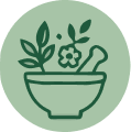 Supported by Calming Botanicals