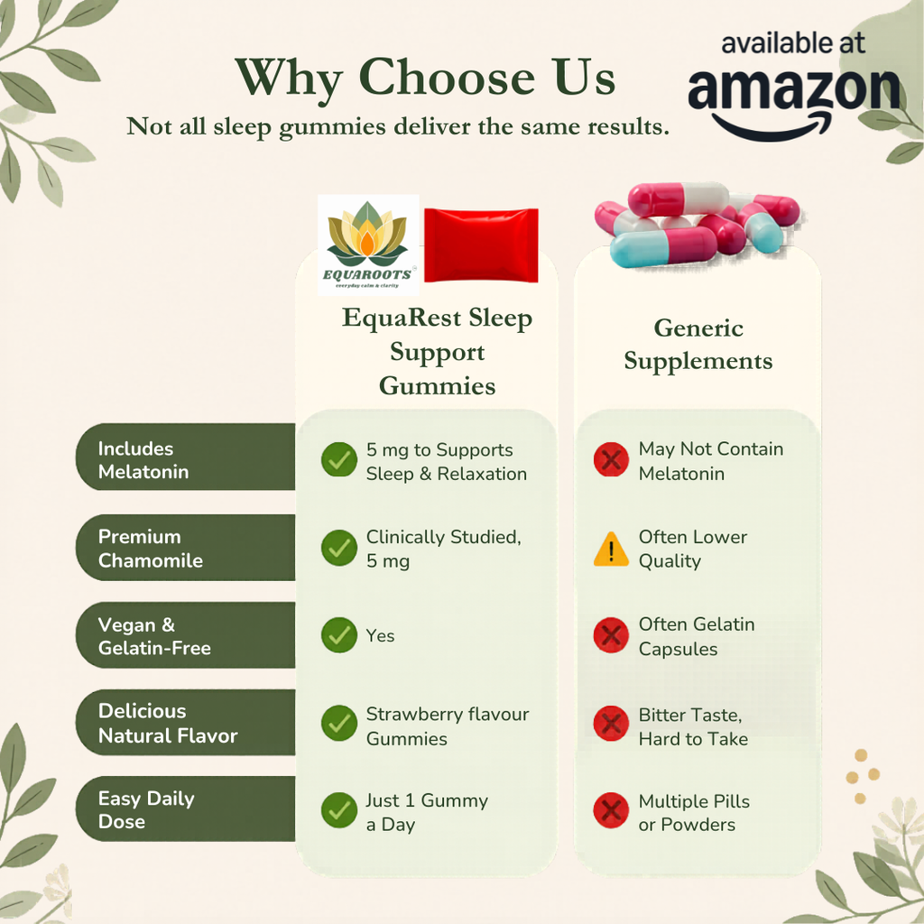 Sleep & Gut Rest Combo- EquaRest Sleep Support Gummies + EquaBiome Stress Smart Probiotics