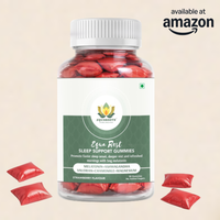 EquaRest Sleep Support Gummies – 5mg Melatonin ,Ashwagandha & Chamomile ( ~30 Count) thumbnail
