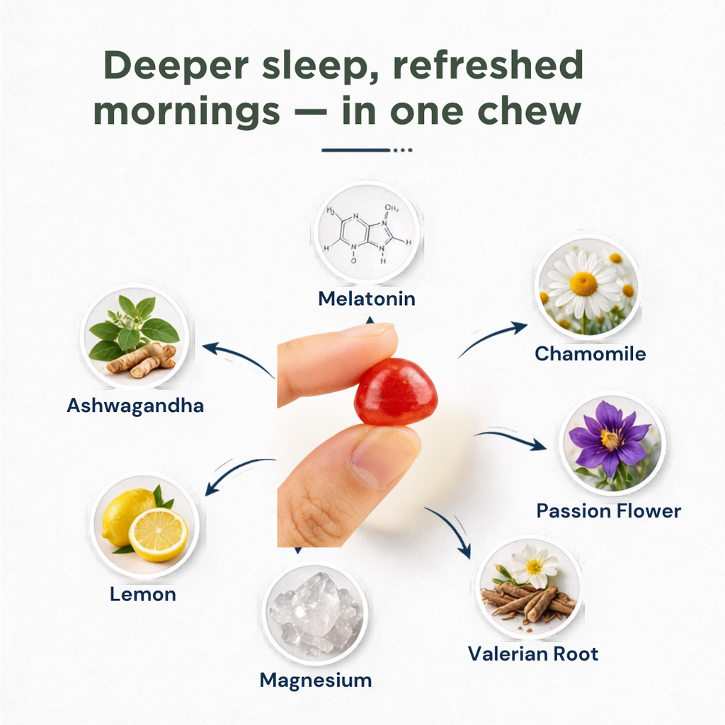 Sleep & Gut Rest Combo- EquaRest Sleep Support Gummies + EquaBiome Stress Smart Probiotics